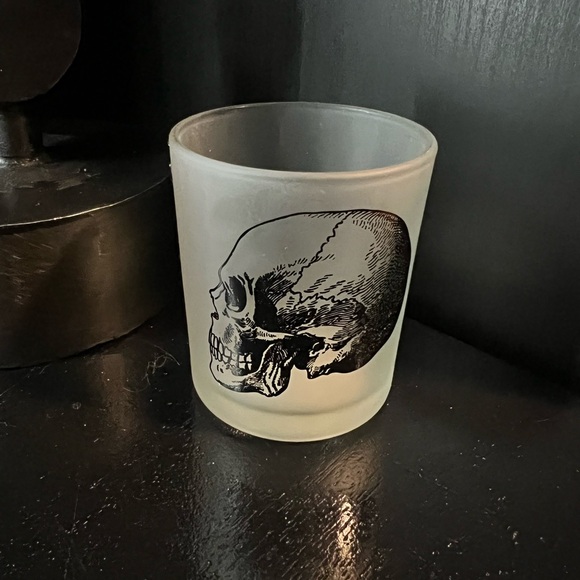 Other - Gothic Skull Votive Candle Holder